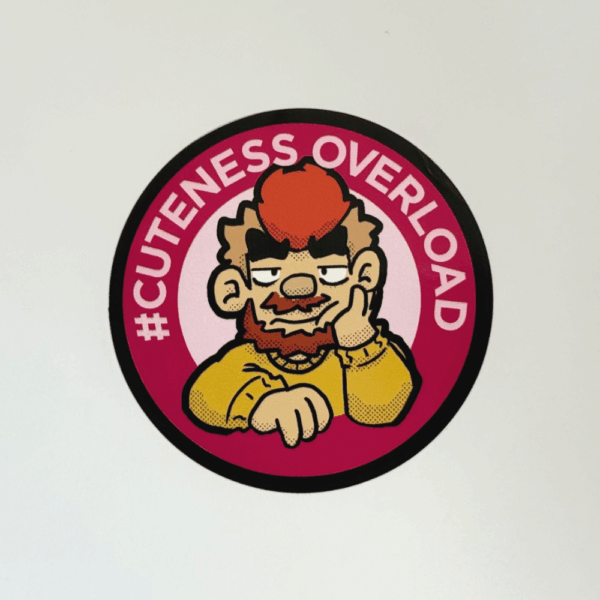 Cuteness Overload Sticker - Image 2