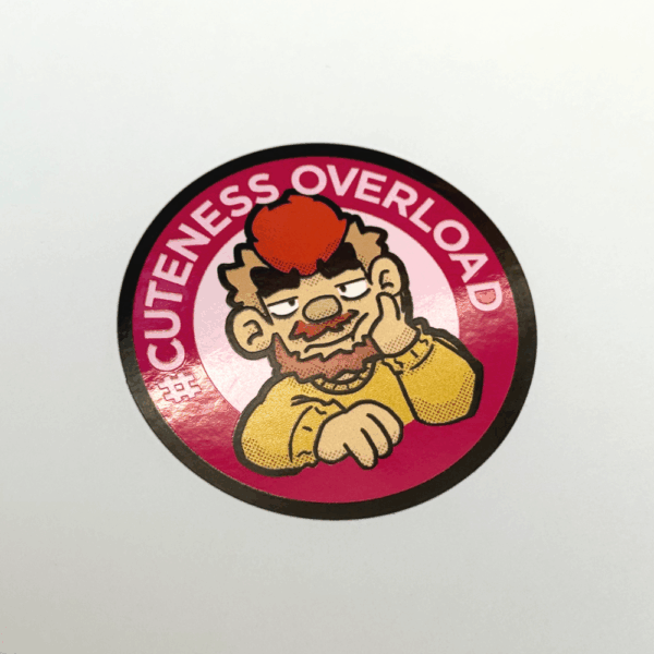 Cuteness Overload Sticker