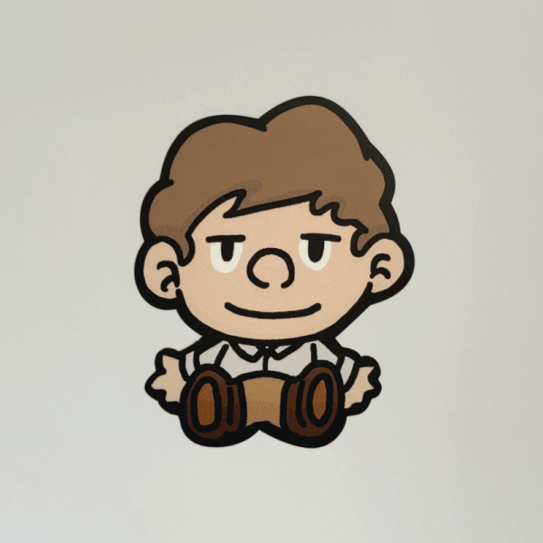 Jesse Pluche Sticker - Image 2