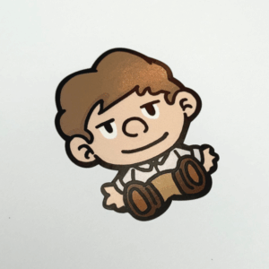 Jesse Pluche Sticker